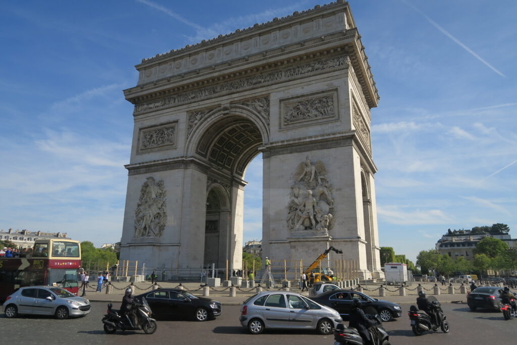 ブログに書いていた旅行先パリの写真